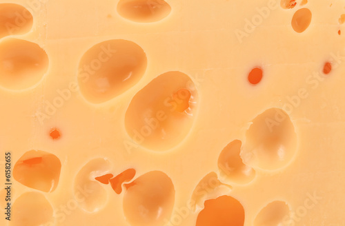 Close up of cheese texture.