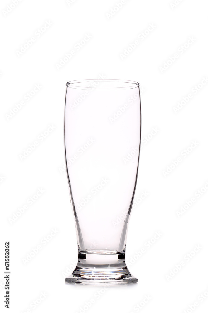 Empty clean drinking glass cup. Empty clean drinking glass cup.
