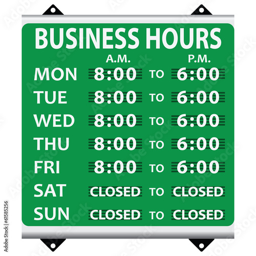 Working hour