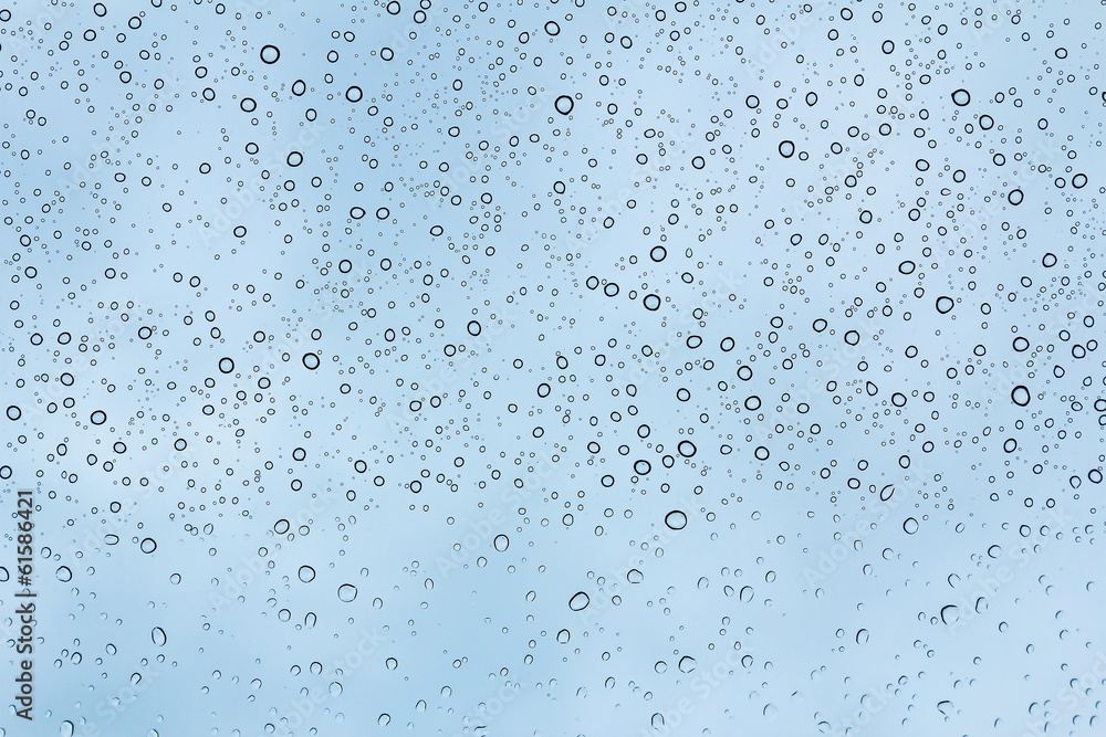 Bubbles on glass Bubbles on glass
