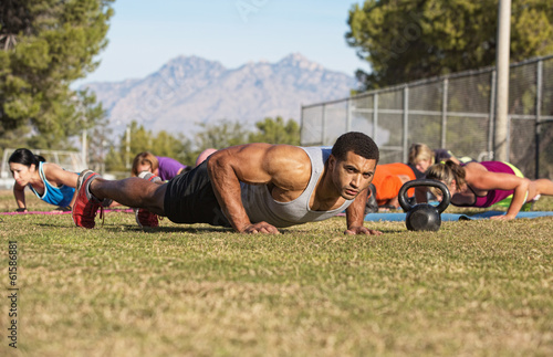Outdoor Exercise Bootcamp © Scott Griessel