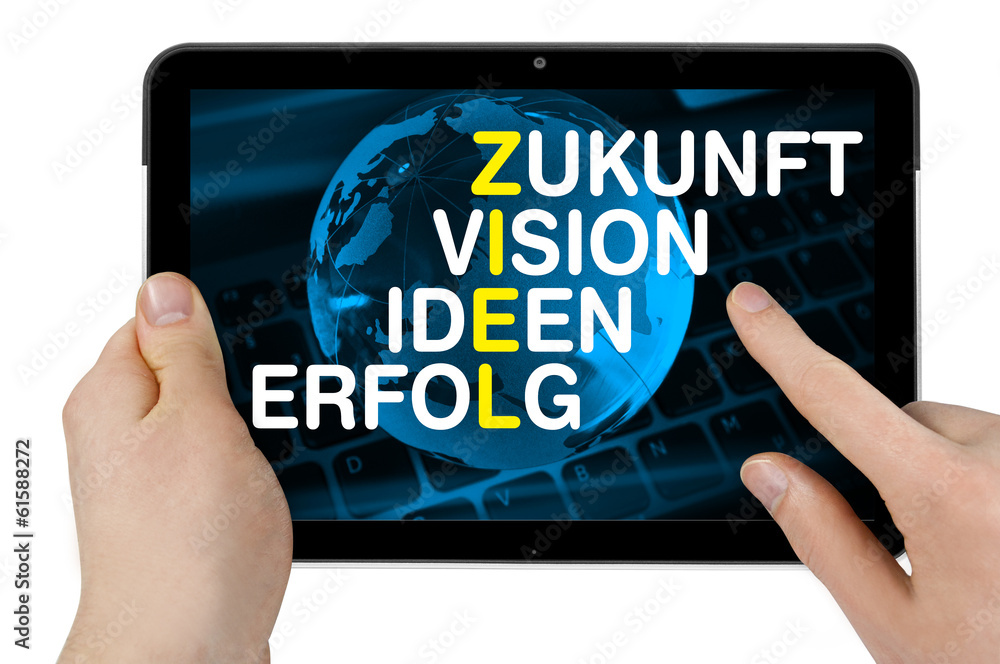 Tablet mit ZIEL Tablet mit ZIEL