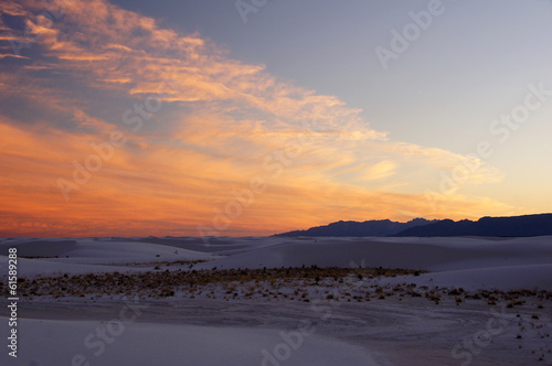 White Sands Nationalpark, New Mexico, USA photo
