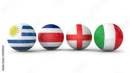 balls with flags