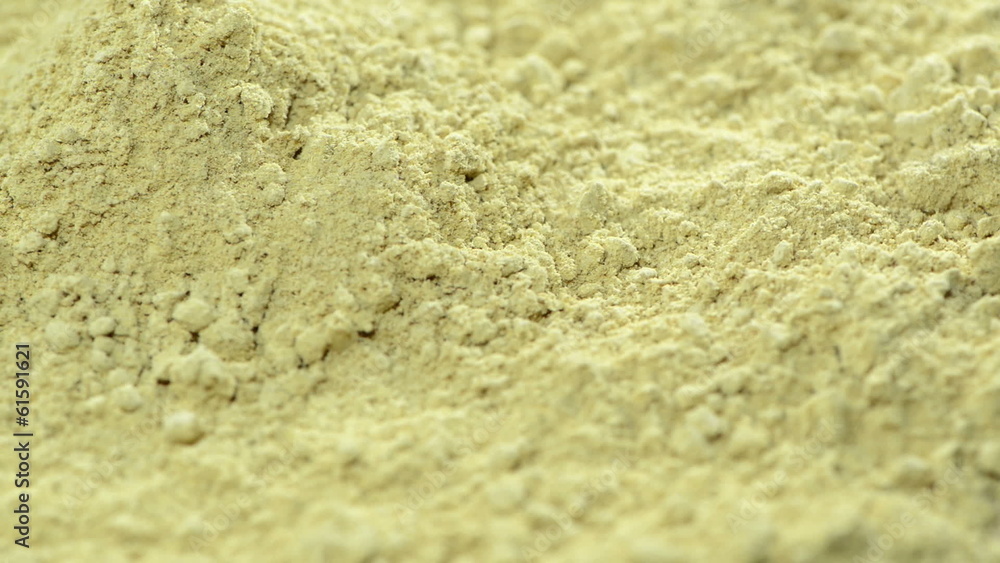 Portion of Ginger Powder (loopable) Portion of Ginger Powder (loopable)