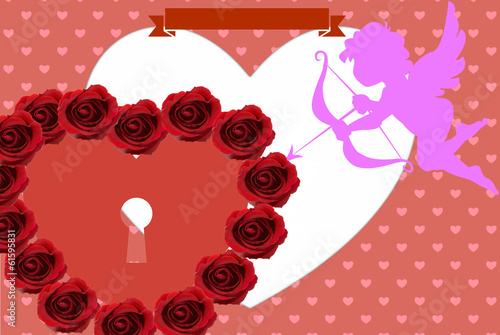 Amure Heart And Roses photo
