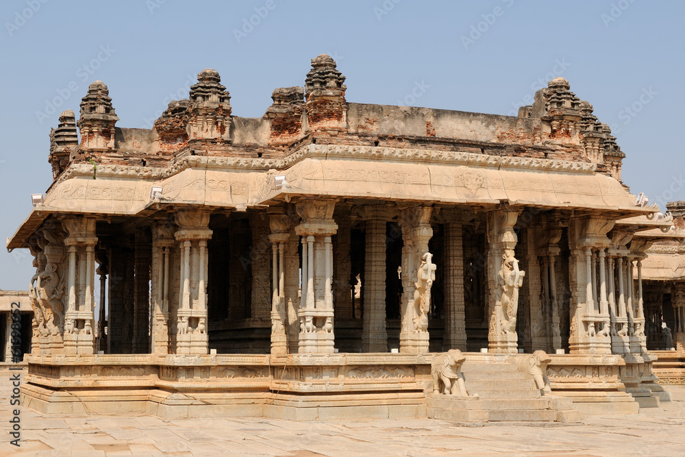 Indian architecture in Hampi Indian architecture in Hampi