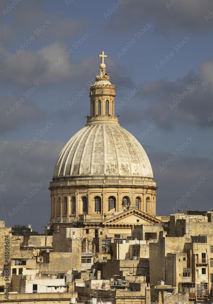Церковь Кармелитов в Валетте. Мальта