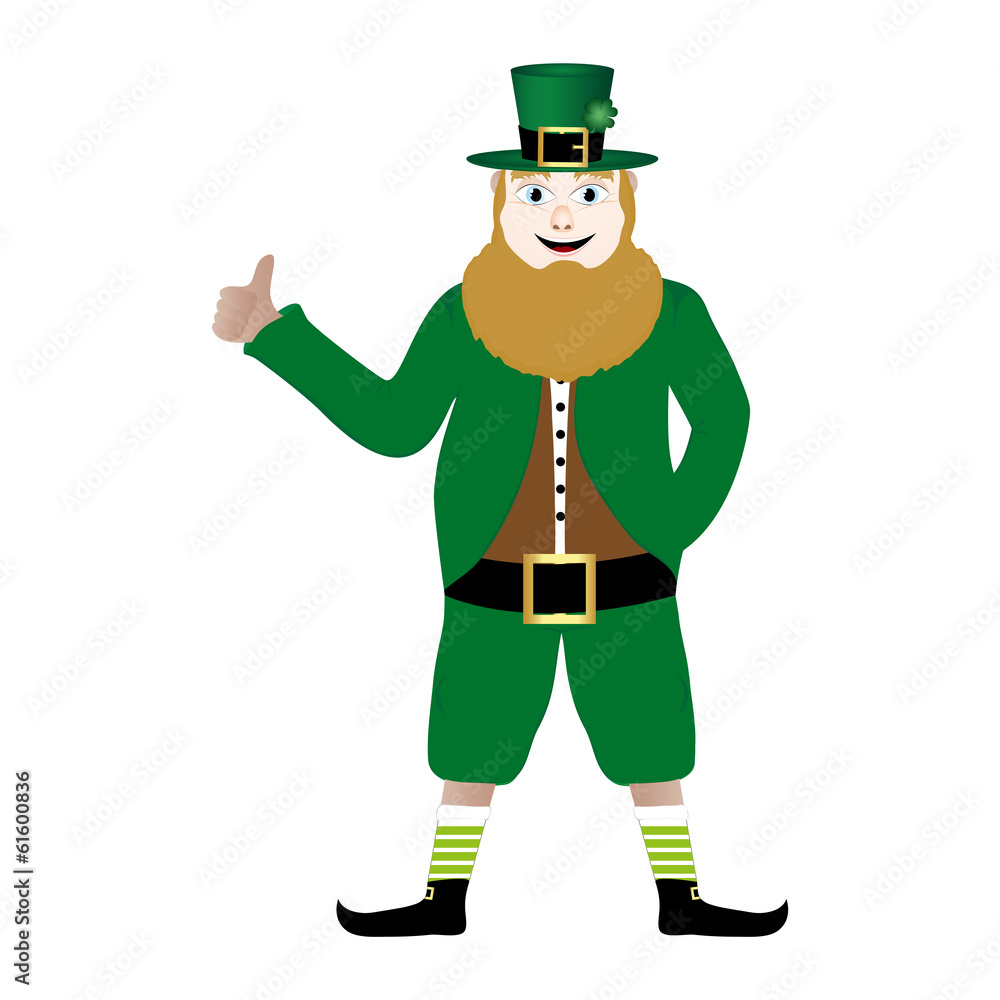 Leprechaun symbol of St. Patrick's Day