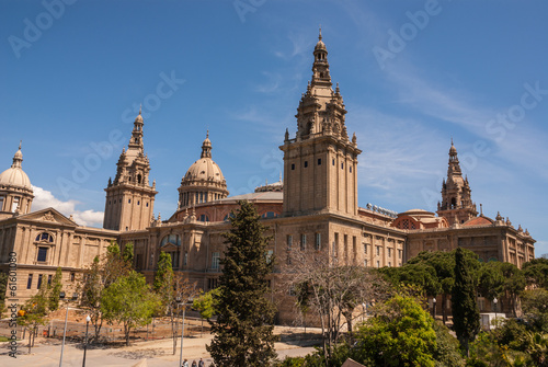 Placa De Ispania, the Nation Museum in Barcelona. Spain
