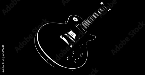 Electric Guitar vector illustration