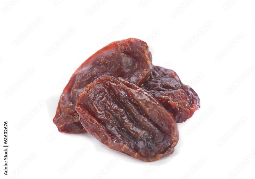 Brown raisin closeup Brown raisin closeup
