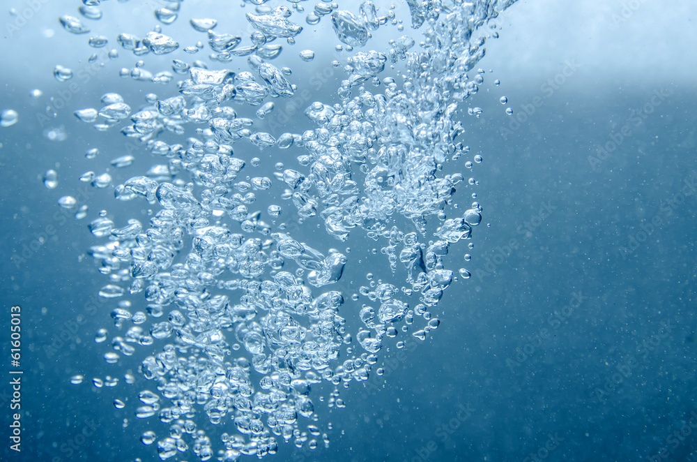 Naklejka premium Abstract aqua background