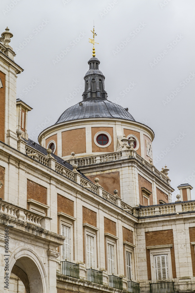 Tourism..Royal Palace of Aranjuez, Madrid, Spain