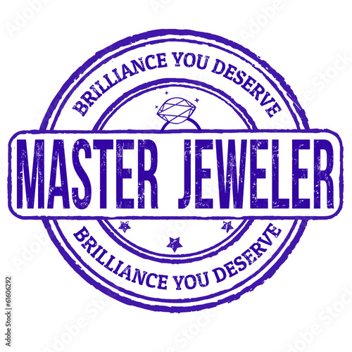 Master jeweler stamp