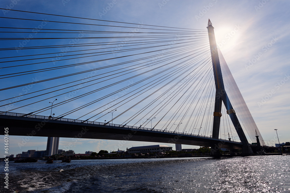 Fototapeta premium Rama VIII Bridge