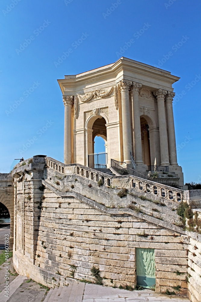 Château d'eau - esplanade du Peyrou - Montpellier Château d'eau - esplanade du Peyrou - Montpellier