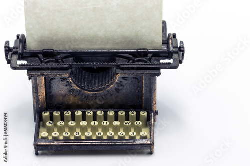 Antique Bronze Typewriter
