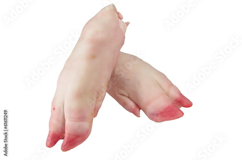 raw pork legs