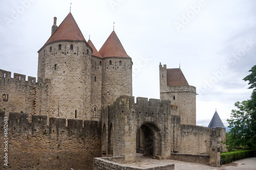 Fortress of Carcassonne in southern France