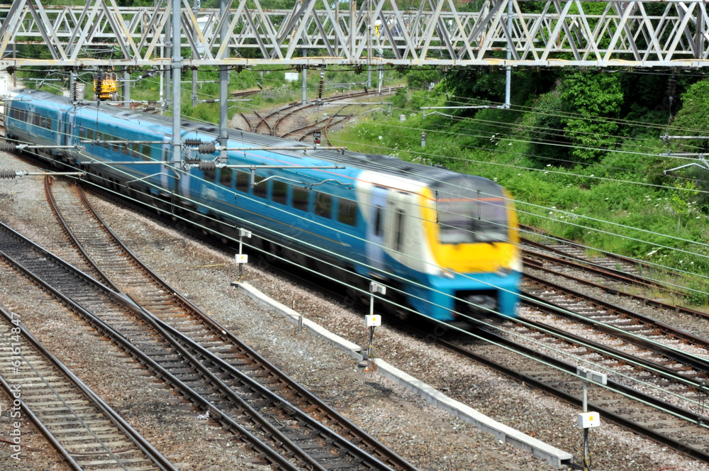 Naklejka premium Railway Network