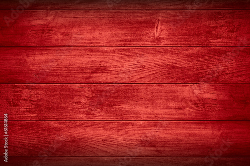 red wooden background