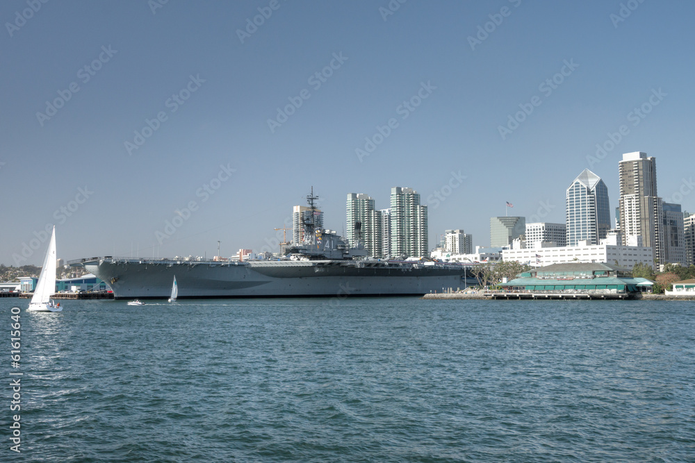 Konstfotografi USS Midway