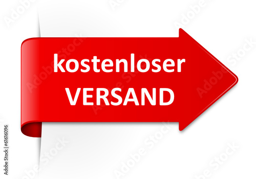 Schild kostenloser Versand