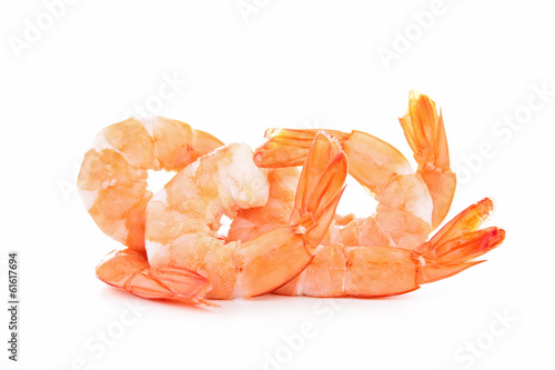 Cuadro en lienzo shrimp isolated