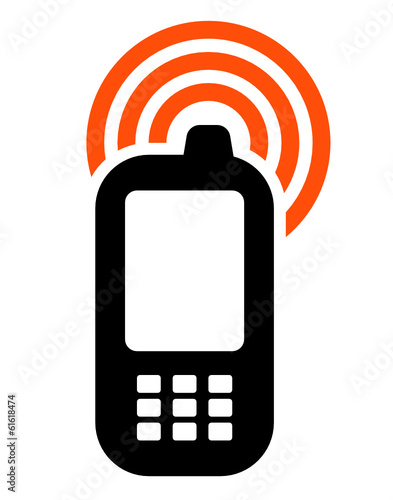 Mobile phone with gsm signal