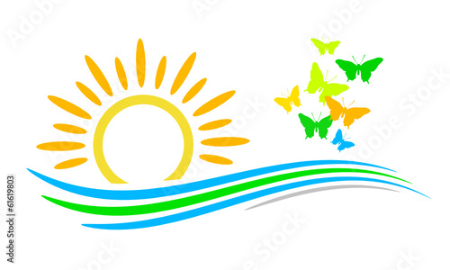 Landschaft - Frühling - Logo - 3