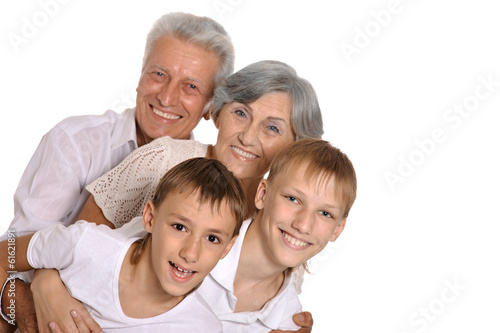 Grandparents with grandkids © aletia2011