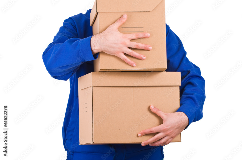 Delivery man. Delivery man.