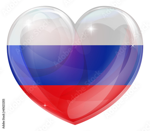 Russian flag love heart Free Download Russian flag love heart - GFXLoad