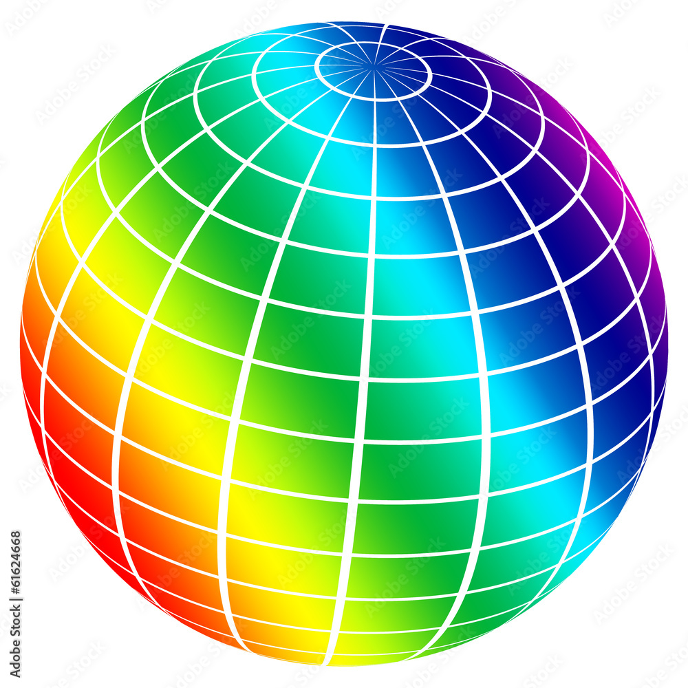 Obraz premium color sphere
