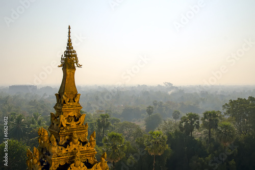 Maharzayde pagoda. Bago. Myanmar. photo