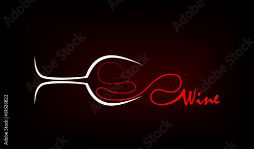 Wine Glasses Vector