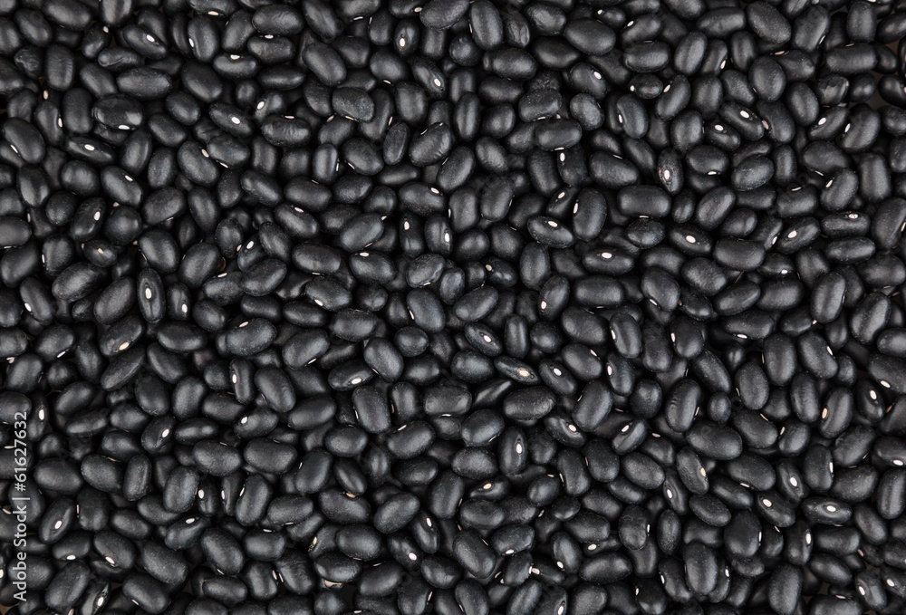Black beans background
