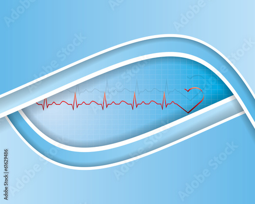 Abstract medical background