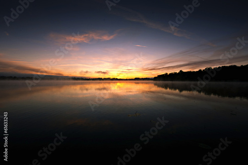Sonnenaufgang am Waginger See