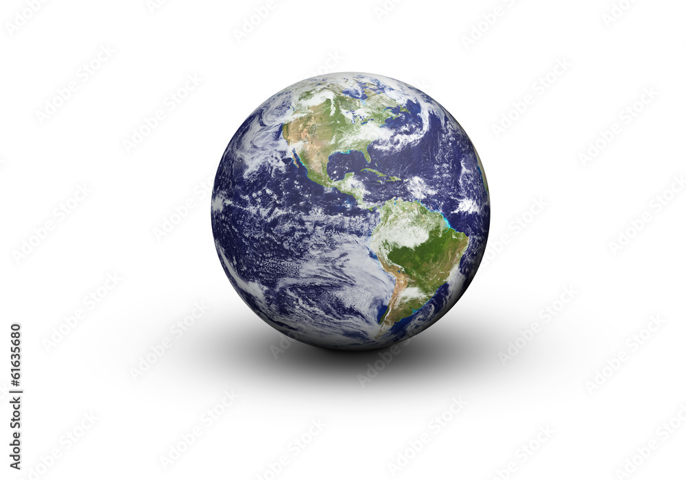Earth Globe - North and South America