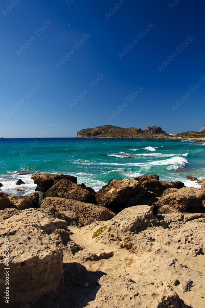 Falassarna, one of the most beautiful beaches of Crete Falassarna, one of the most beautiful beaches of Crete