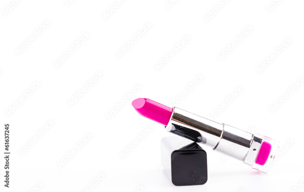 Obraz premium Lipsticks isolated white background