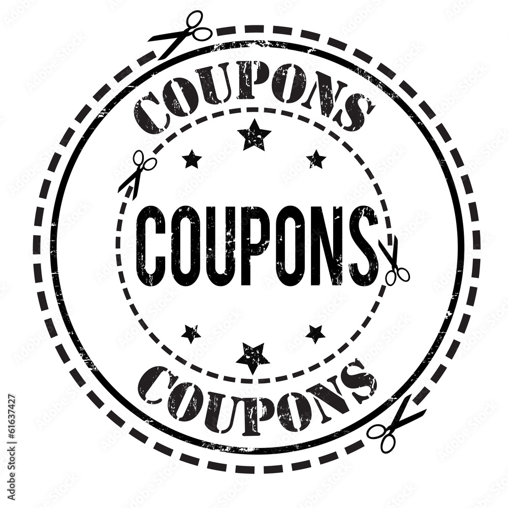 Coupons stamp