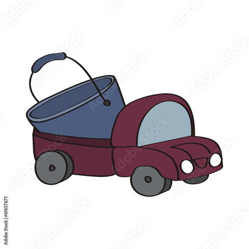 vector toy car