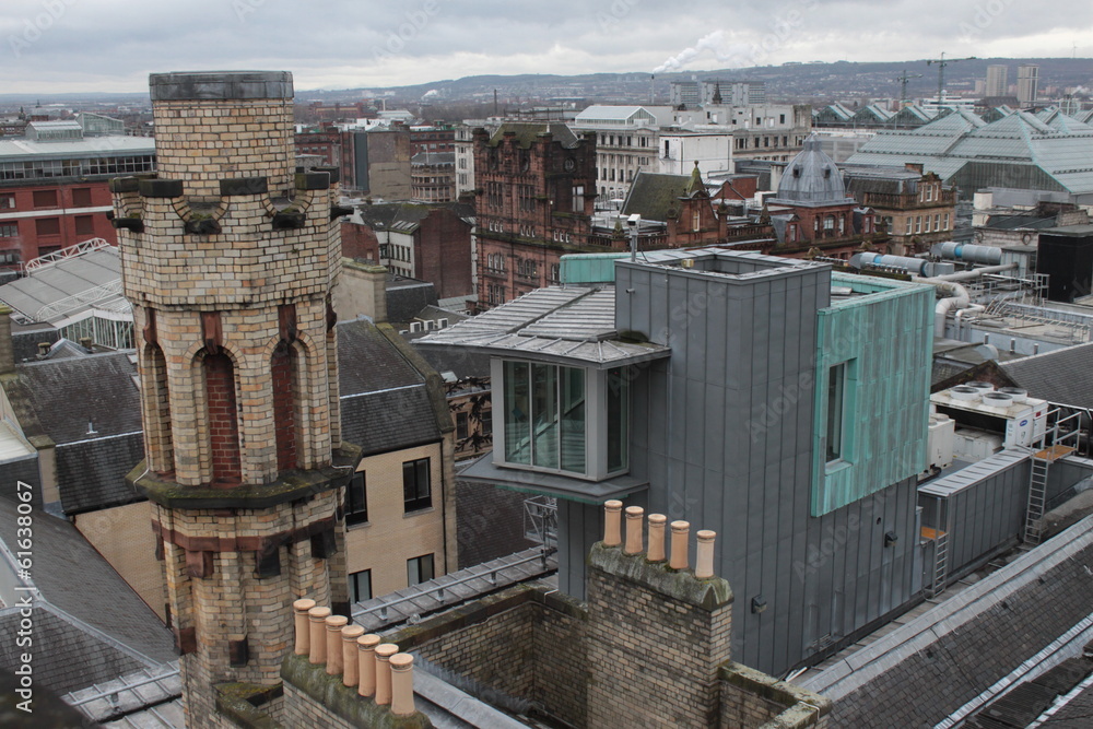 Naklejka premium Auf dem Lighthouse in Glasgow