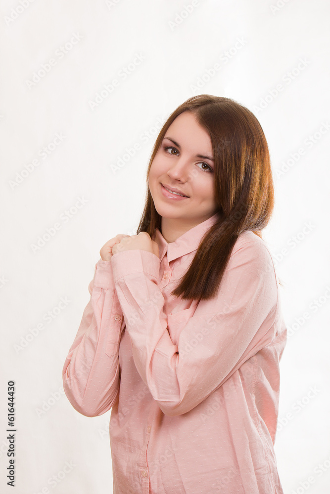 Portrait of a beautiful young woman Portrait of a beautiful young woman