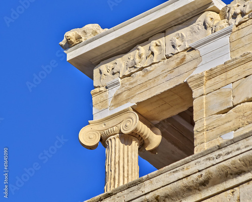 Athena Nike temple detail, acropolis, Greece