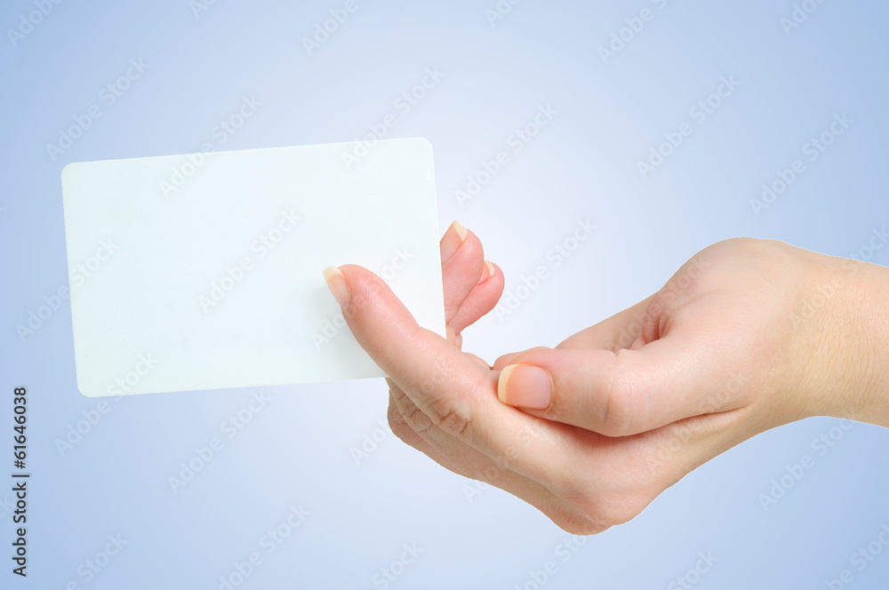 Obraz premium Business card