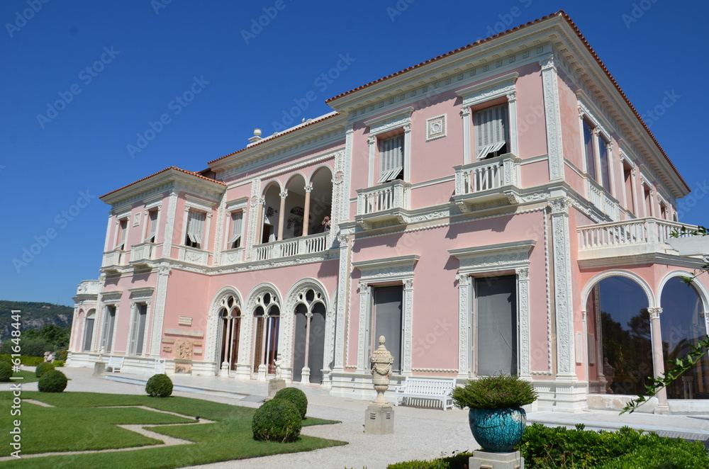 Obraz premium villa Rothschild, Saint Jean Cap Ferrat